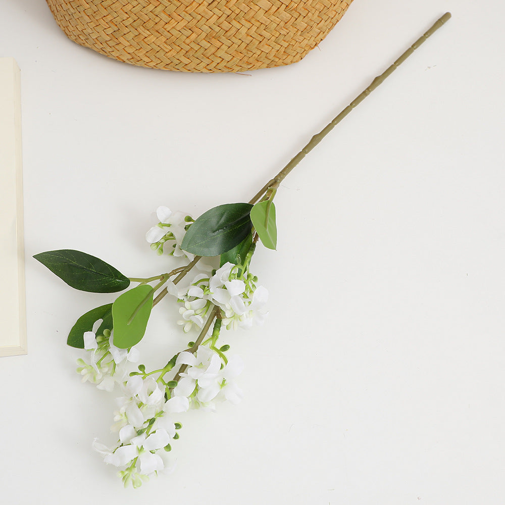 Künstlicher Blütenzweig mit leuchtenden Blüten Karnz