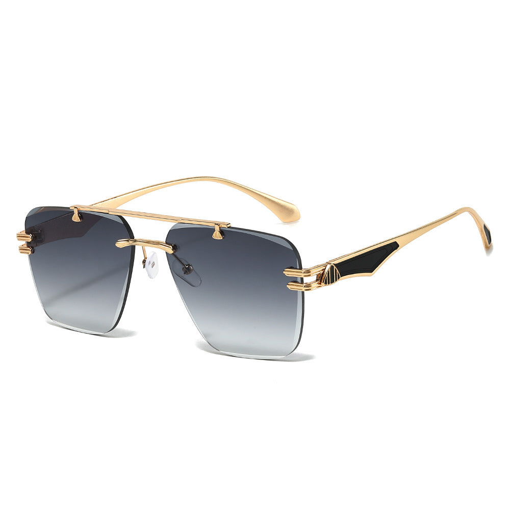 Elegante geometrische Sonnenbrille Karnz