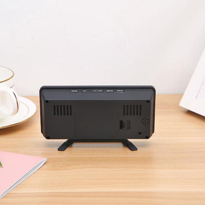 Digitaler Alarmwecker mit Spiegel-Display und Snooze-Funktion Karnz