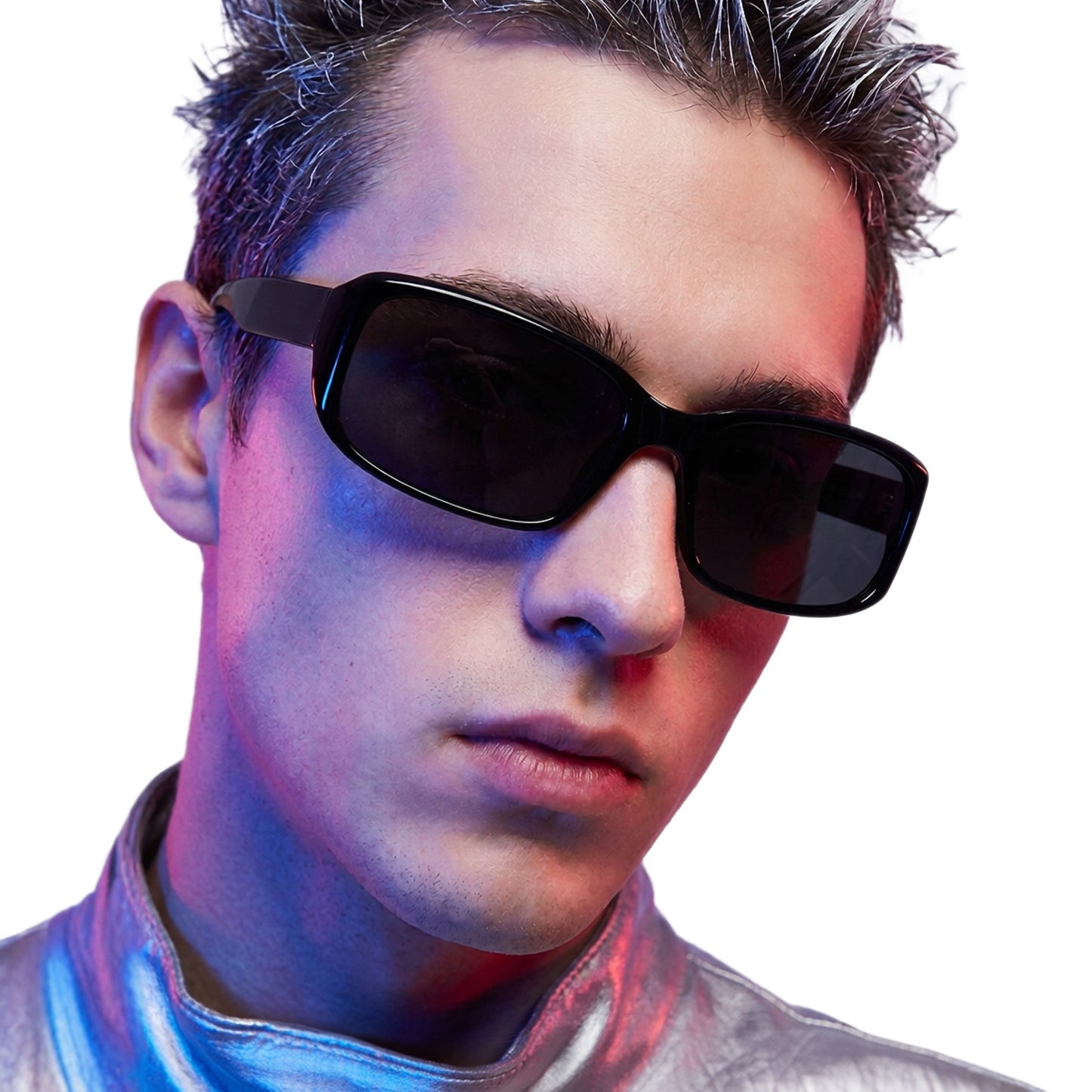 Damen modische rechteckige Sonnenbrille Karnz