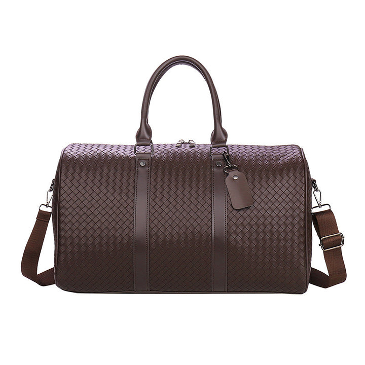 Stilvolle und Geräumige Reisetasche Im Eleganten Flechtdesign Karnz