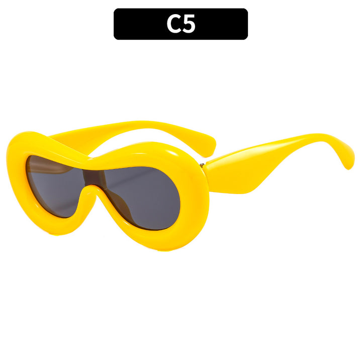 Übergroße Retro-inspirierte Mode-Sonnenbrille