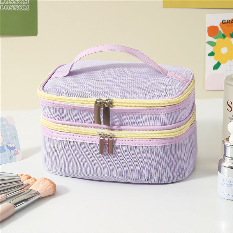 Dual Compartment Makeup Organizer Case Karnz