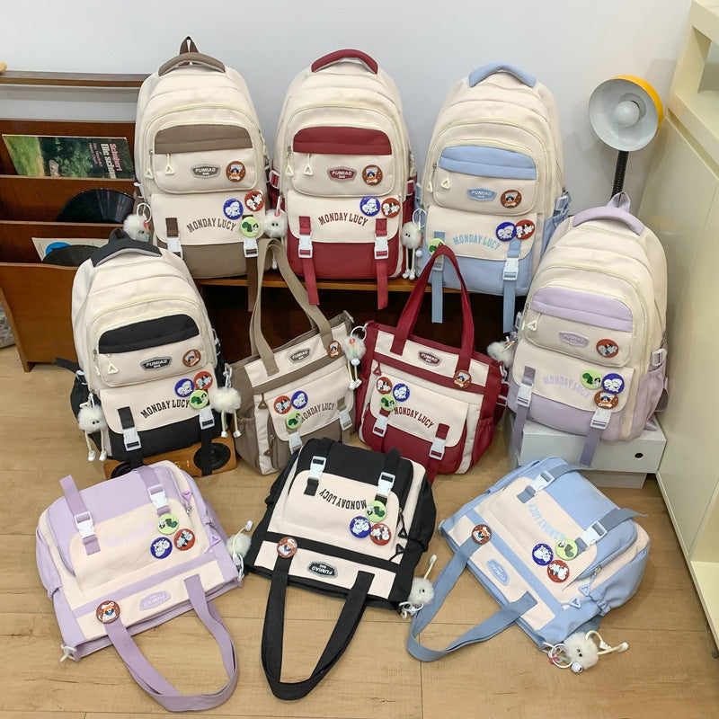 Verspielter Grafik-Rucksack Karnz