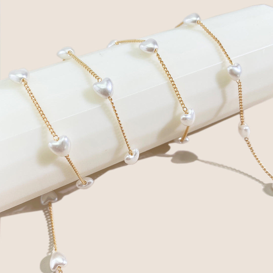 WoSunglasses mit dekorativer Kette Karnz