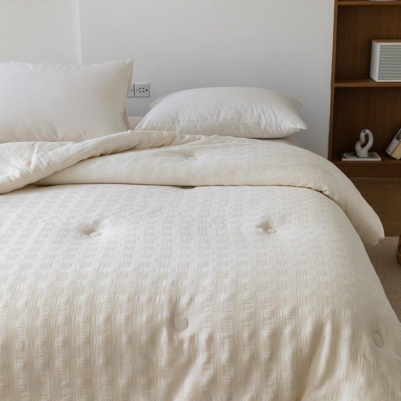 Faltbare Baumwoll Futon Matratzenauflage mit gestepptem Quilt