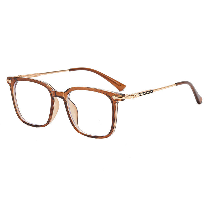 Damen modische Sonnenbrille mit elegantem Rahmen und kontrastierenden Gläsern Karnz