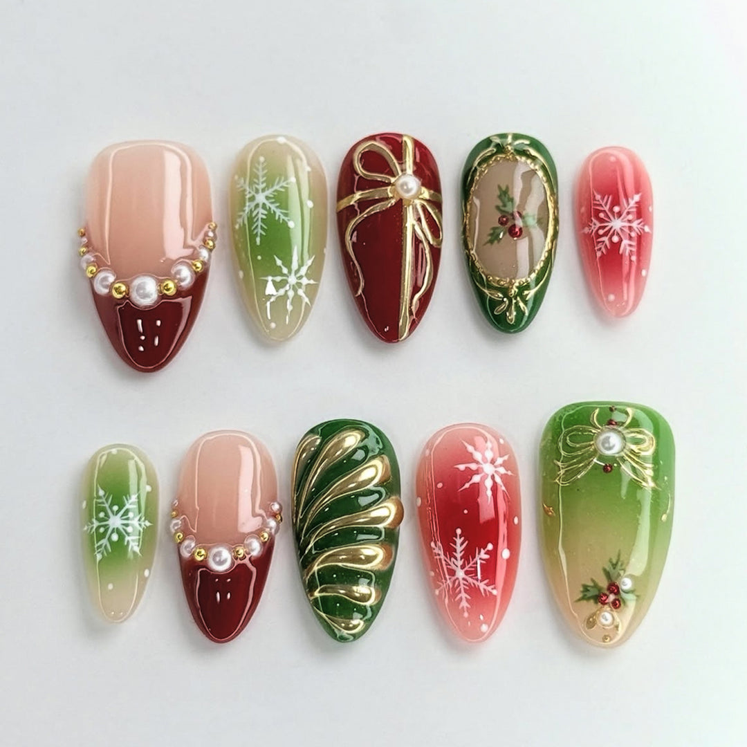 Elegante Kunstnagel-Designs Karnz