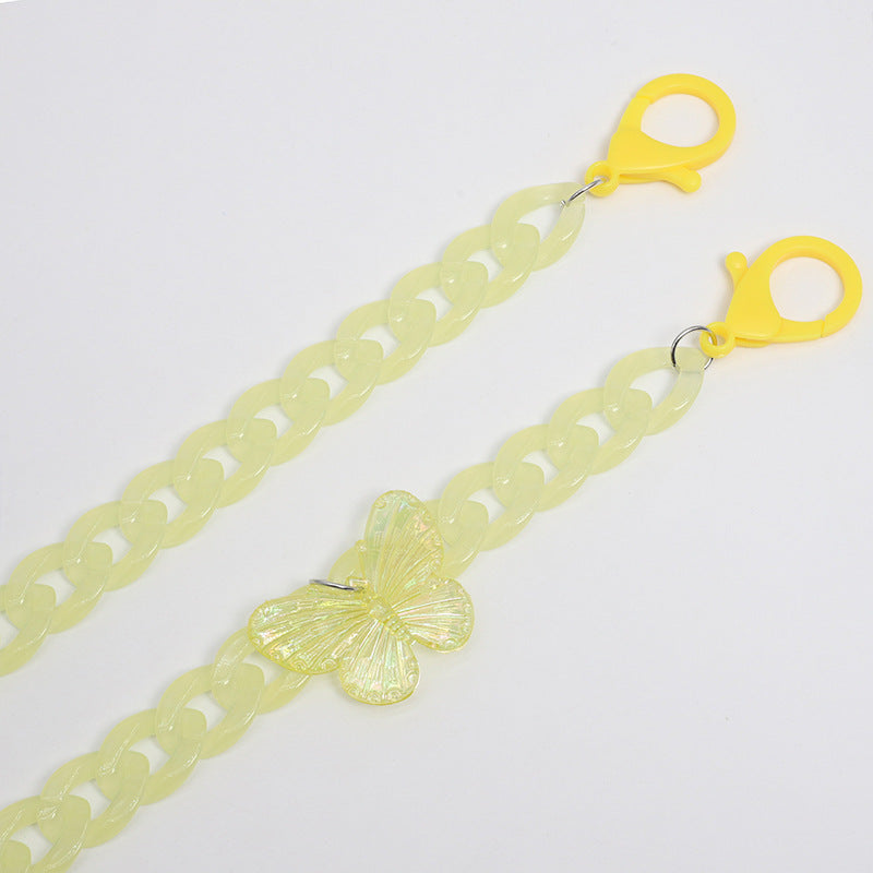 Dekorativer Schmetterlings-Brillen-Halsband Karnz