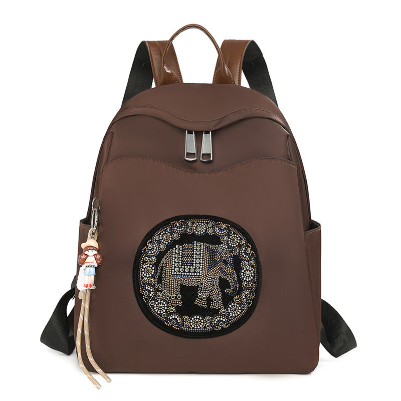 Modischer bestickter Rucksack