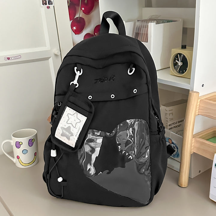 Süßer Charakter-Themen-Transparenter Rucksack Karnz