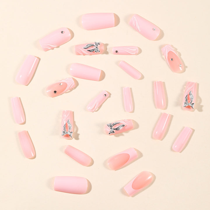 Elegante dekorative 3D-Nagelkunstverlängerungen Karnz