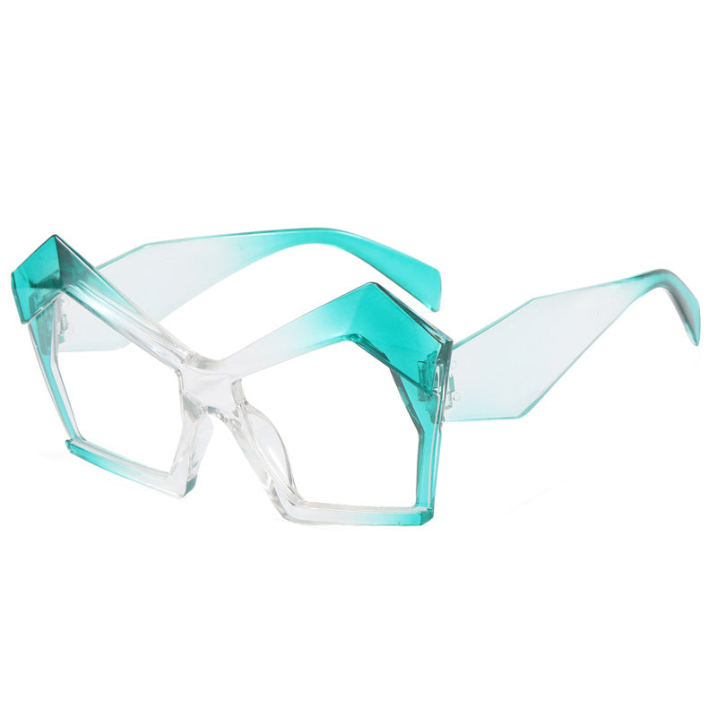 Damen geometrische Designerbrille Karnz