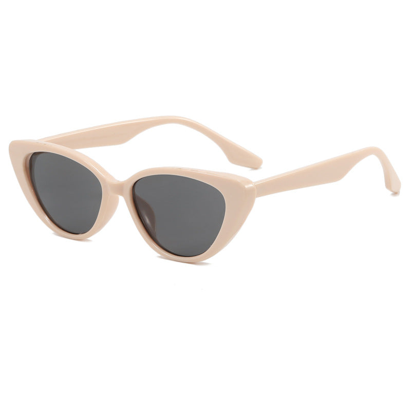Damen modische Cat-Eye Sonnenbrille mit UV-Schutz und edlem Rahmen Karnz