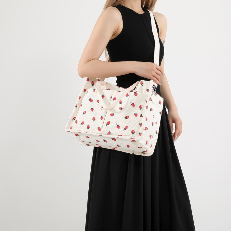 Geräumige lässige Tote-Handtasche