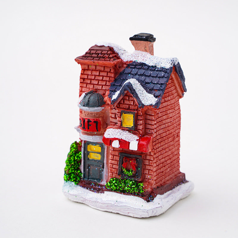 Dekorative Weihnachtsbeleuchtungshaus Karnz