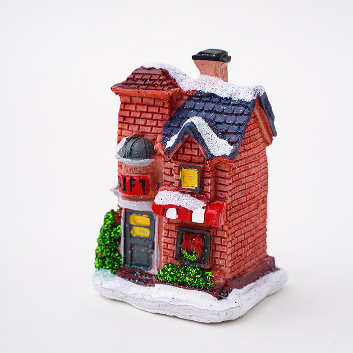 Dekorative Weihnachtsbeleuchtungshaus Karnz