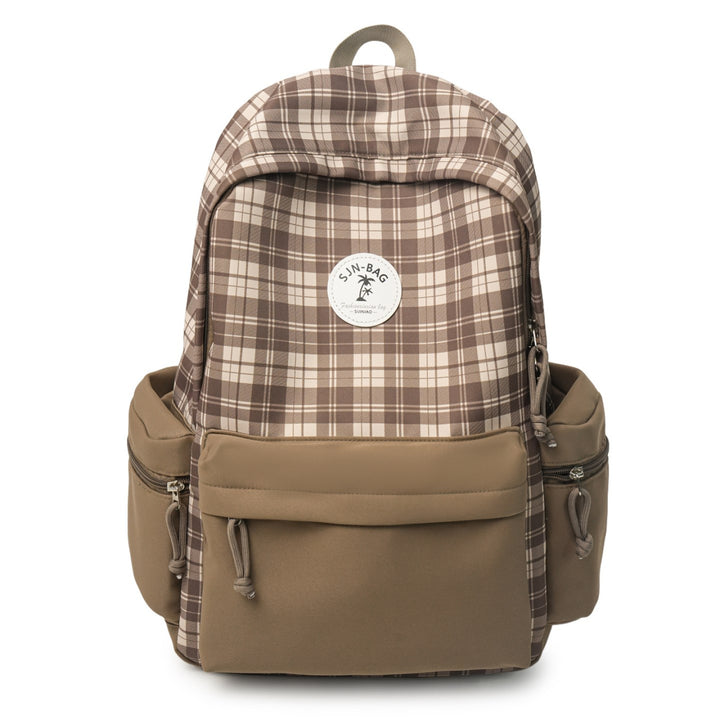 Stylischer Karo-Rucksack Karnz