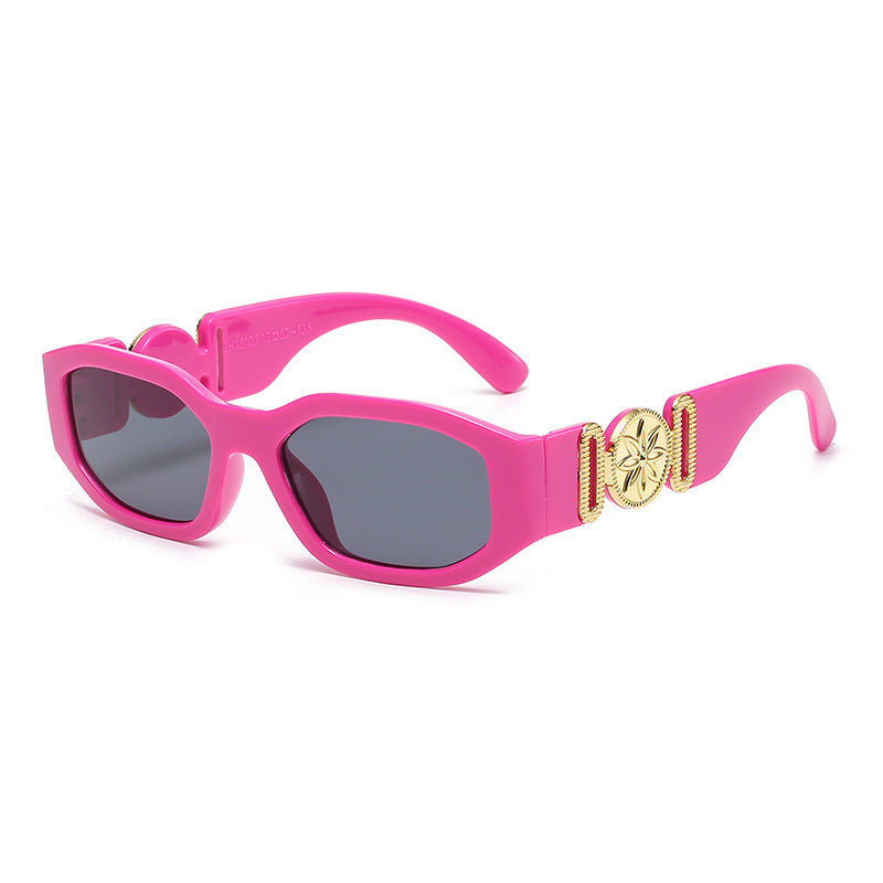 Damen Trendige und stilvolle Sonnenbrille mit luxuriösen Details Karnz