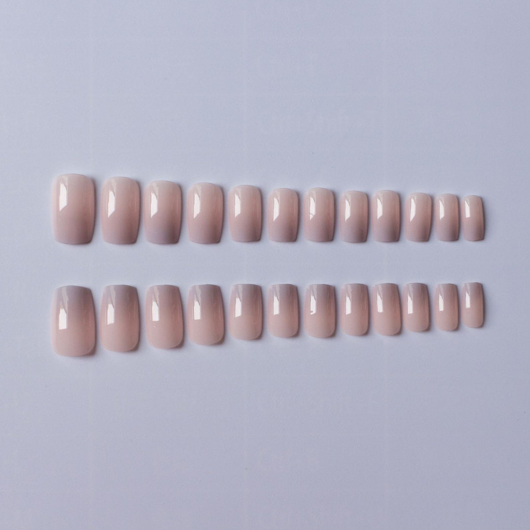 Elegante Ombre-Gel-Nailart