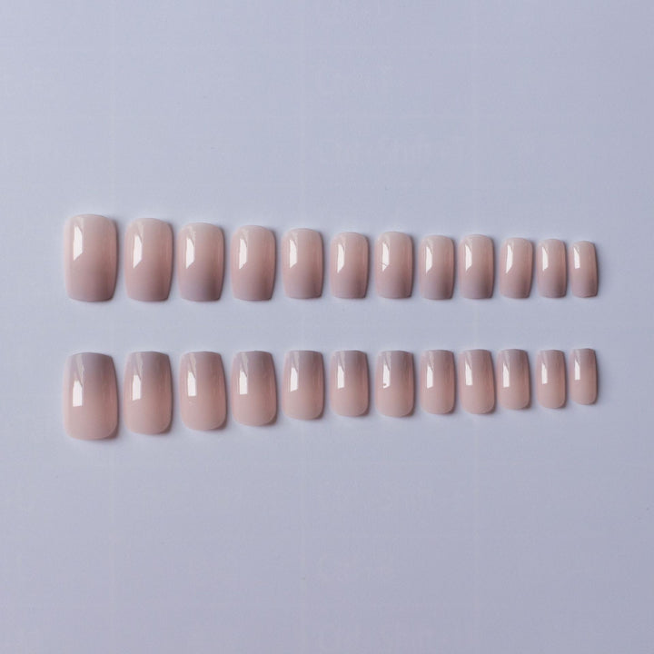 Elegante Ombre-Gel-Nailart