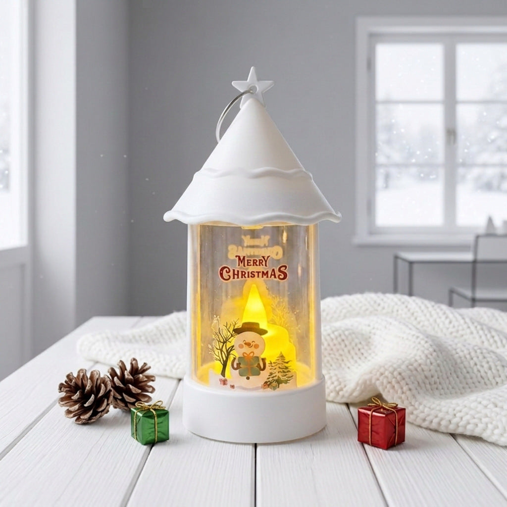 Weihnachtslaterne mit LED-Beleuchtung