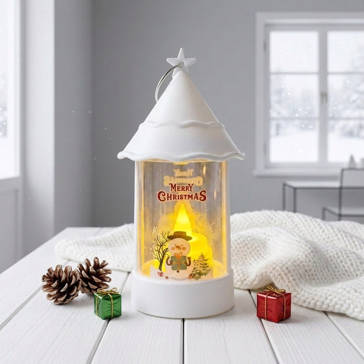 Weihnachtslaterne mit LED-Beleuchtung