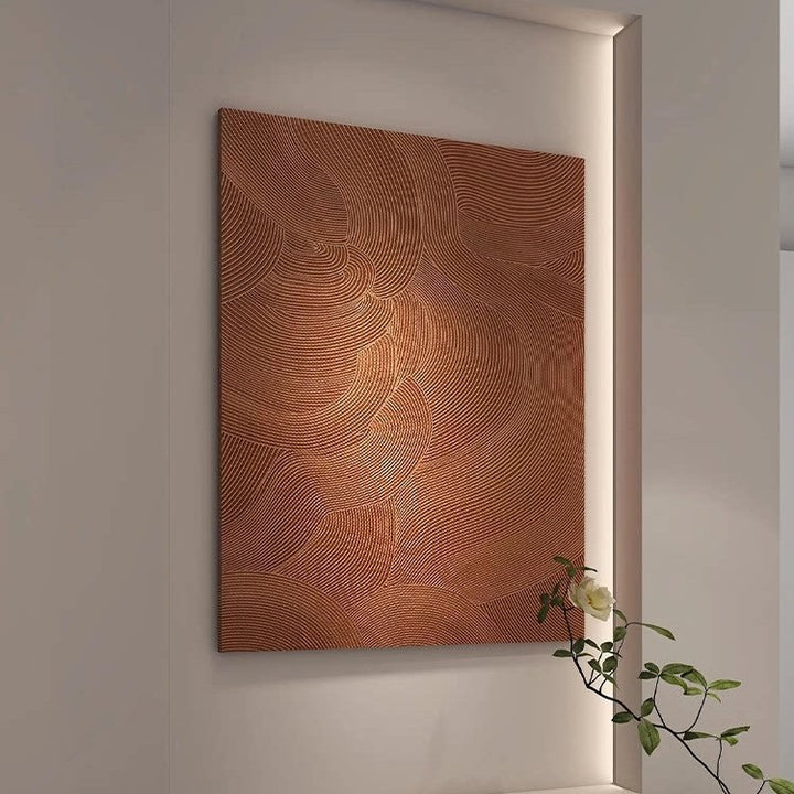 Moderne abstrakte strukturierte Leinwand Wandkunst