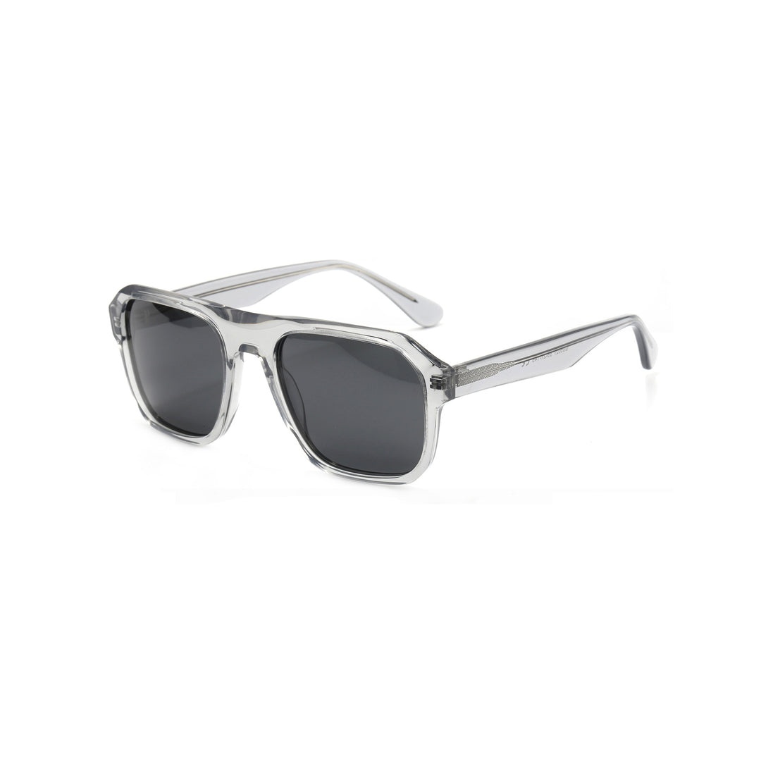 Damen Modische Sonnenbrille mit angesagtem eckigem Design und Farbverlauf Karnz