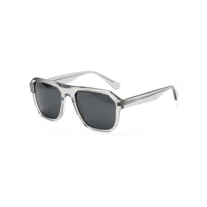 Damen Modische Sonnenbrille mit angesagtem eckigem Design und Farbverlauf Karnz