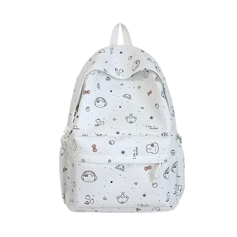 Süßer Tiergrafik Druck Rucksack
