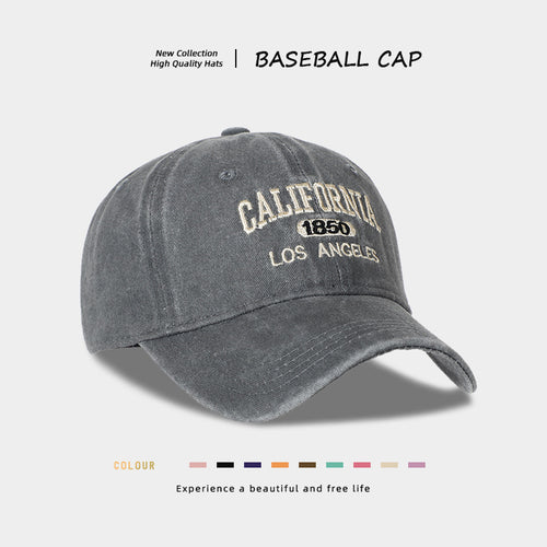 Vintage-inspirierte verstellbare Baseballmütze