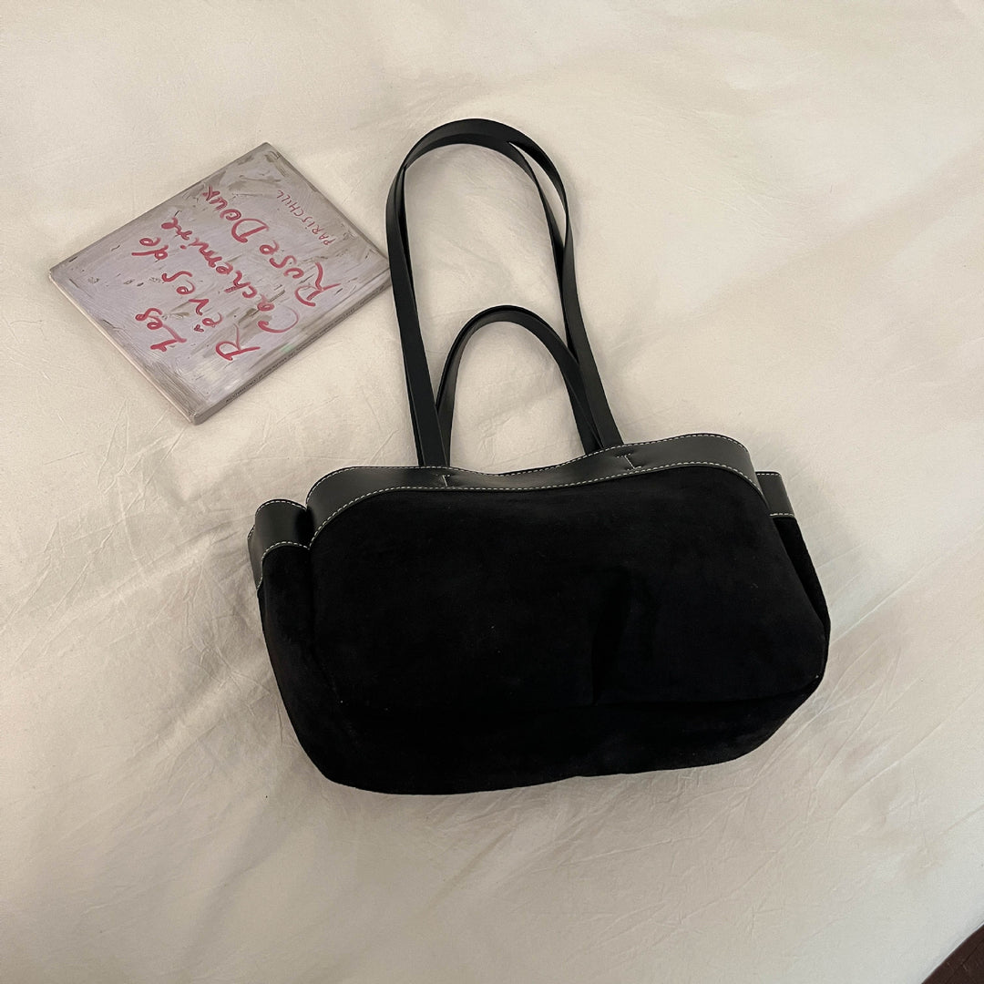 Wildleder Shopper Tragetasche