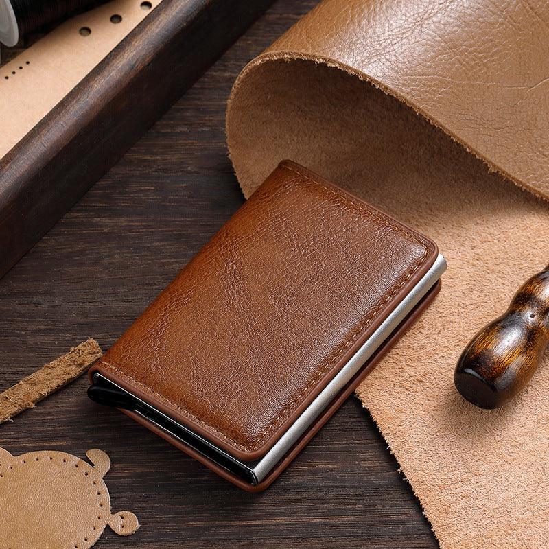 Premium Leder Visitenkartenhalter Karnz