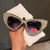 Damen Glamouröse Sonnenbrille Karnz