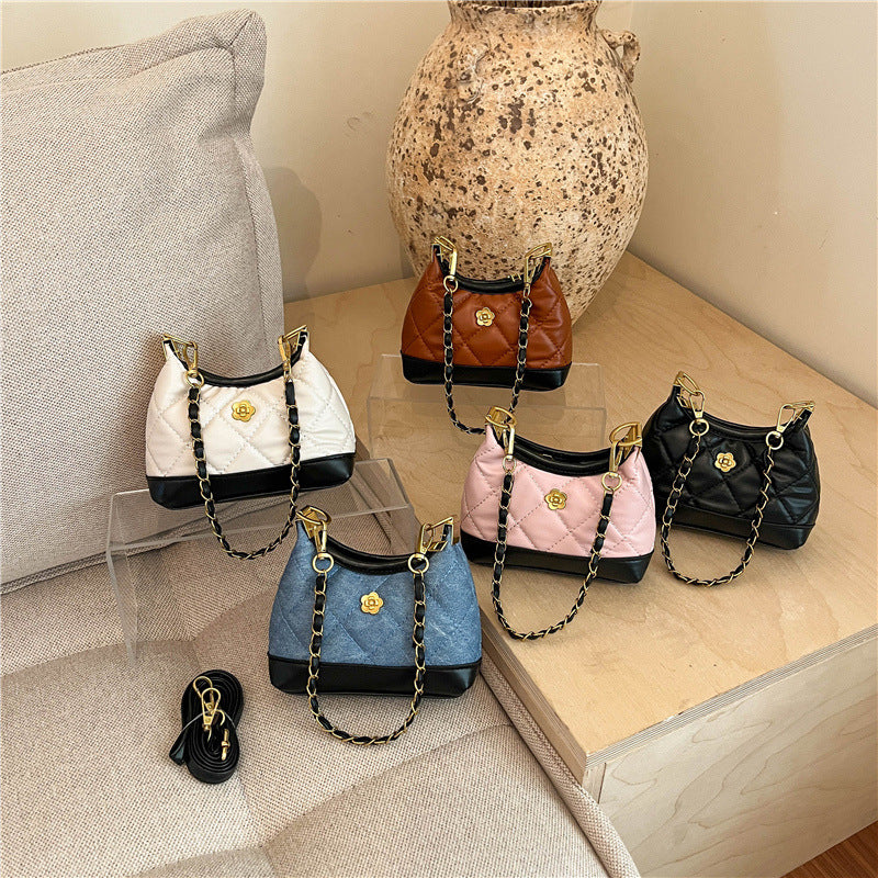 Gepolsterte Mini-Handtasche  1791971254