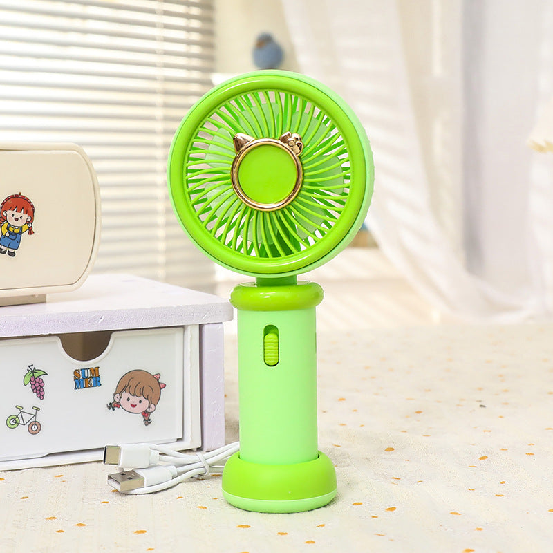 Unisex Tragbarer Handventilator mit integriertem USB-Anschluss Karnz