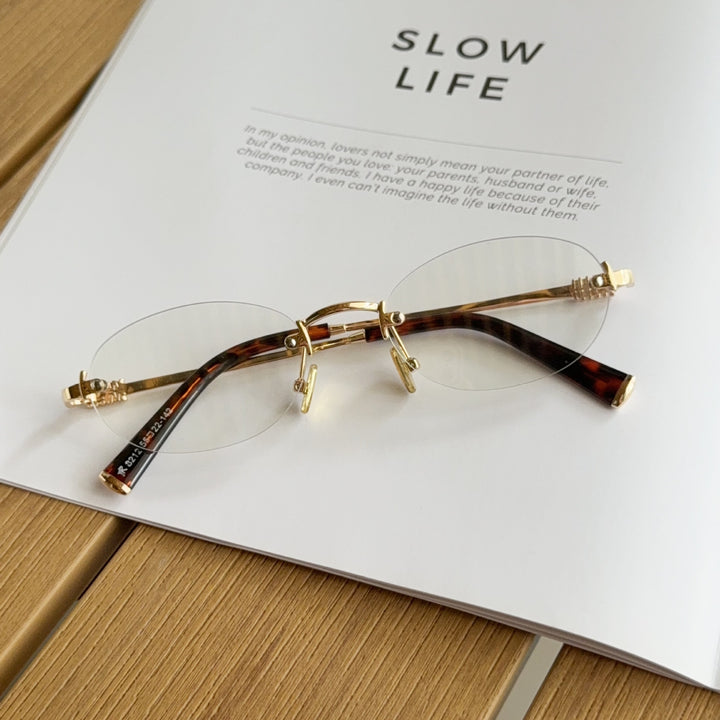 Chic Cat-Eye Rahmenbrillen Karnz