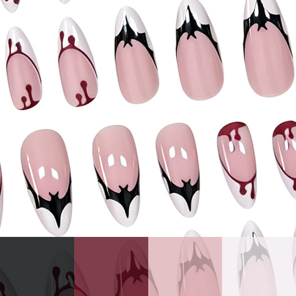 Gothic Halloween-Themen Nagelkunst Verbesserungen Karnz