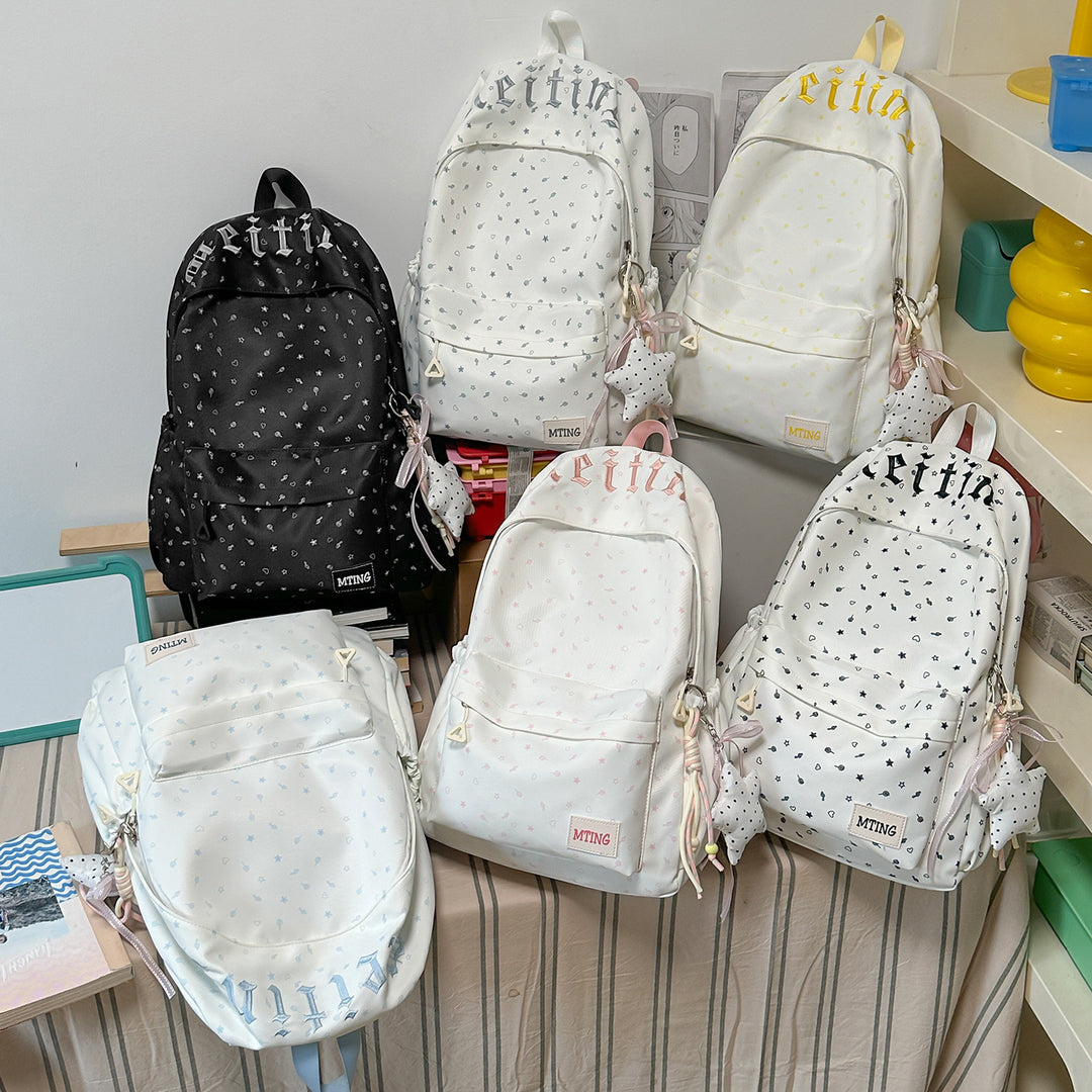 Stylischer gemusterter Rucksack Karnz 1791205199