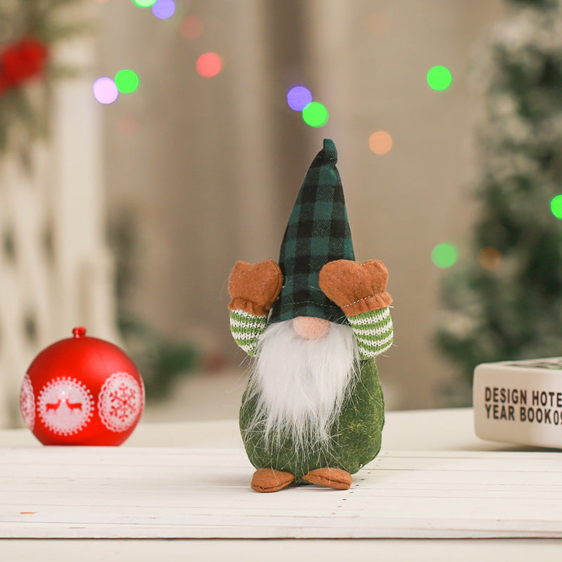 Niedliche Weihnachtsgnom-Dekoration Karnz