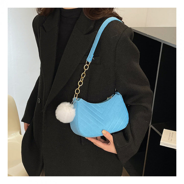 WoStylish Kunstfell Mini Handtasche Karnz