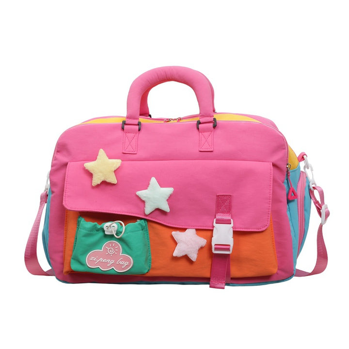 Stylische Mehrfarbige Reise-Wochenendtasche Karnz