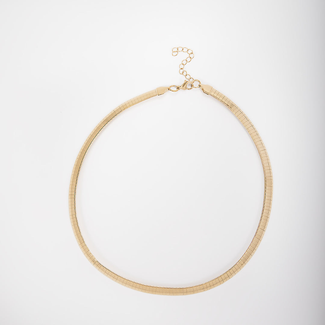 Elegante Statement Draht Choker Karnz