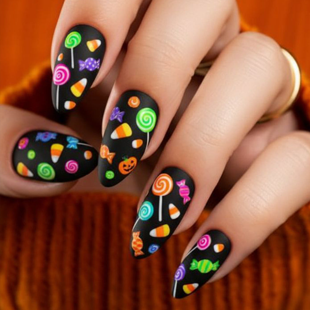 Festliche Süßigkeiten-Themen 3D Nagelkunst Erweiterungen Karnz