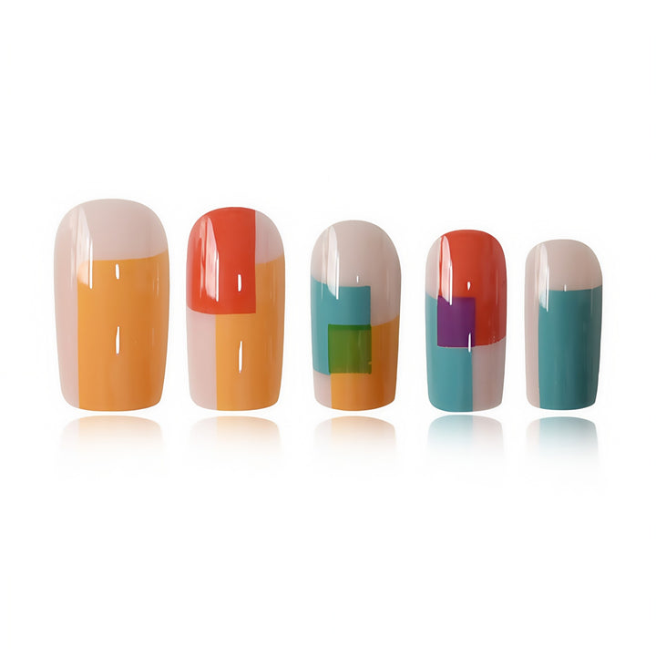 Geometrisches Nagelkunst Design Kit Karnz