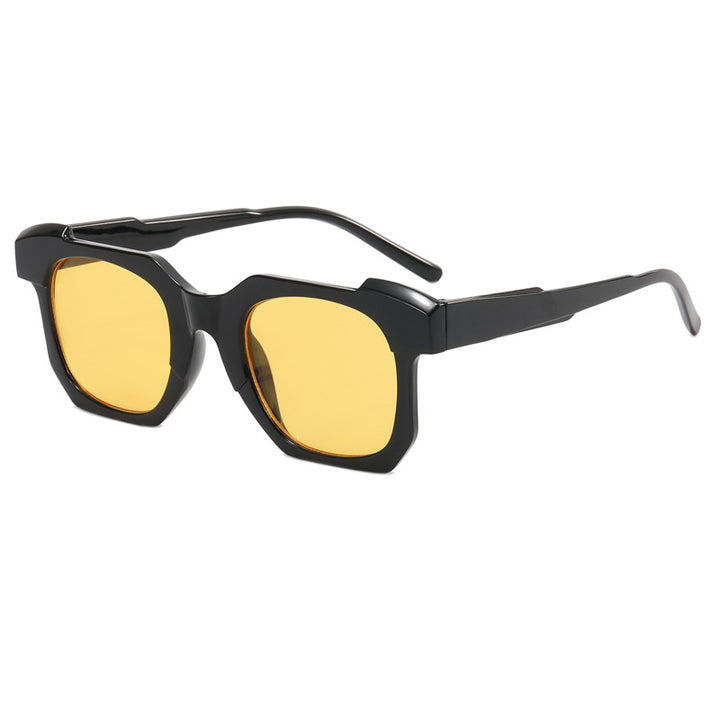 Damen modische Sonnenbrille im innovativen Hexagon-Design Karnz