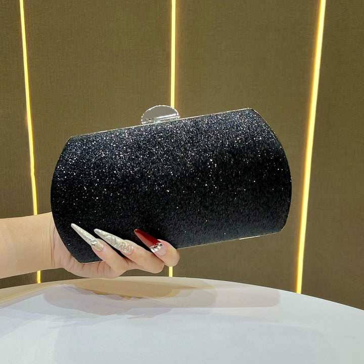 Glitzernde Zylindrische Abend-Clutch