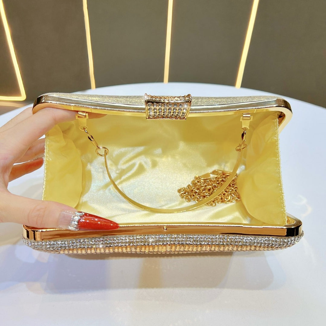 Dekorative Kristall Clutch
