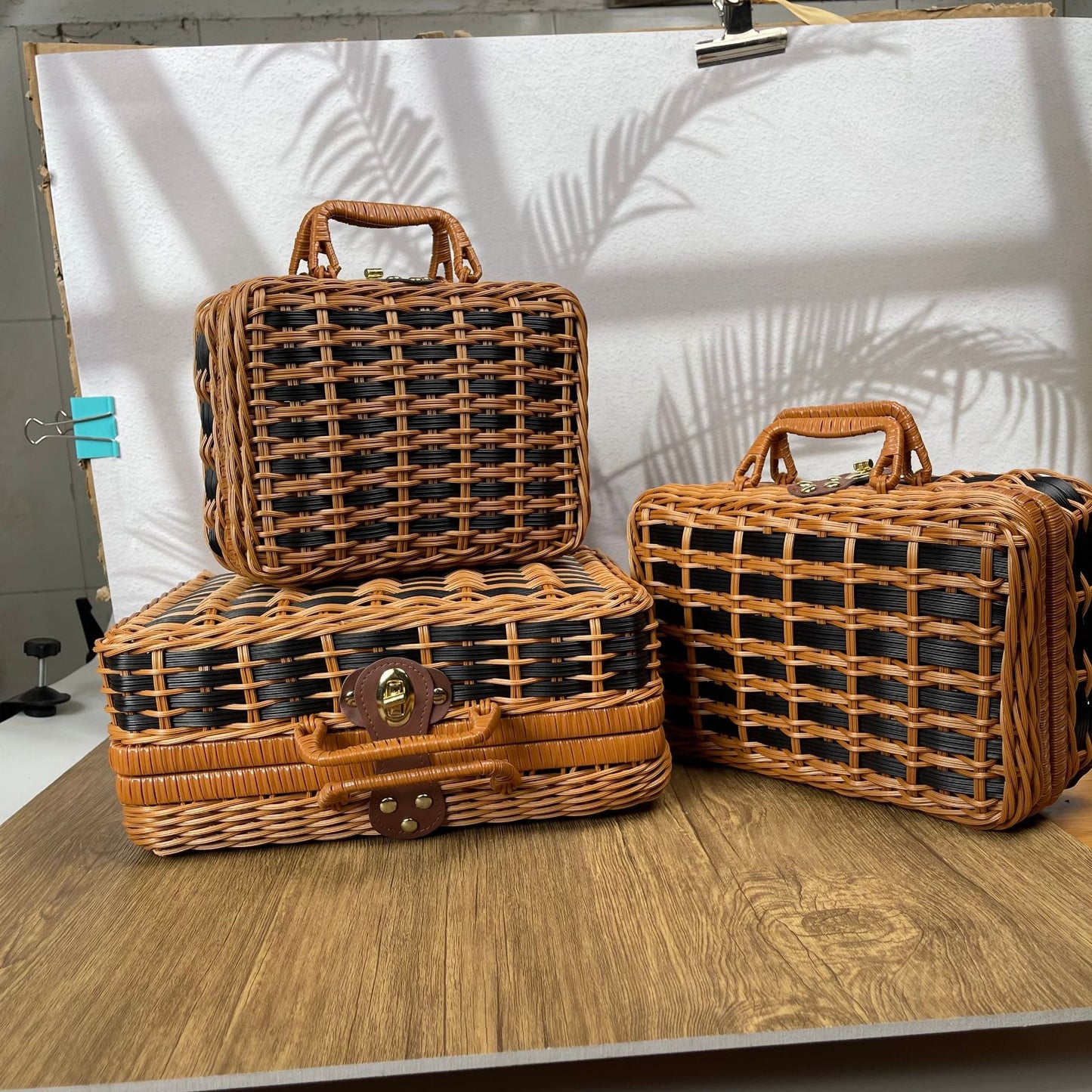 Damen stilvolle Picknickkorb Karnz